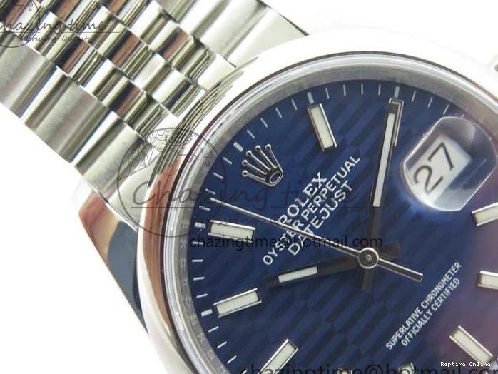 0211 DateJust 36 SS 126200 BP Maker 1:1 Best Edition New Blue Dial on Jubilee Bracelet Resilient 2529